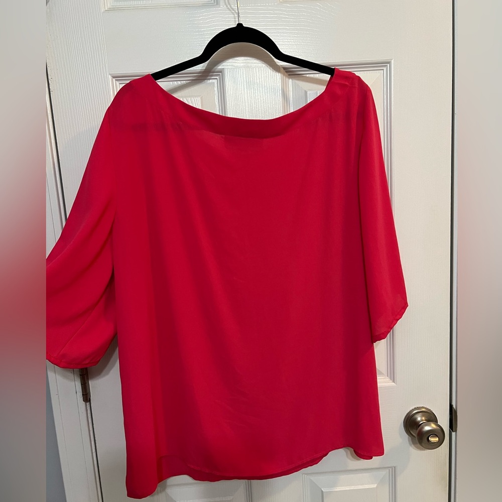Bright pink Loft Blouse - Picture 2 of 4